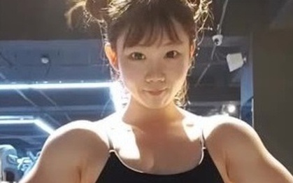 Cô gái xinh đẹp như thiên thần nhưng đừng nhìn xuống bên dưới vì bạn sẽ sốc khi thấy thể hình