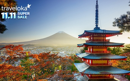 Traveloka 11.11 Super Sale: Thúc đẩy xu hướng du lịch ngắn ngày trước kỳ nghỉ lễ cuối năm