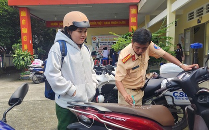 CSGT TP HCM sẽ vào tận trường học để kiểm tra xe máy