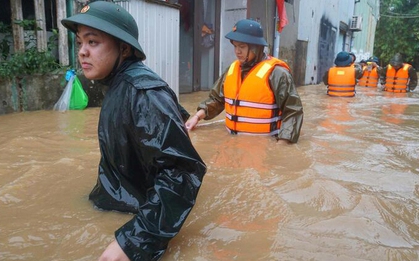 8 tỉnh miền Trung nguy cơ lũ quét, ngập lụt, gió mạnh do bão số 13 Kalmaegi