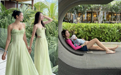 "Ái nữ" của Phương Trinh Jolie mới 12 tuổi đã cao gần bằng mẹ, chiếm trọn spotlight với đôi chân dài miên man