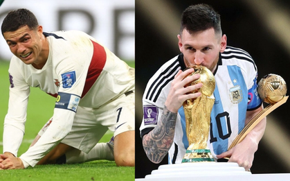 Cực gắt: Ronaldo coi thường chức vô địch World Cup của Messi, Messi phản đòn hoàn hảo bằng 1 câu cực thấm