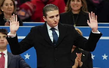 Hé lộ tài sản của Barron Trump