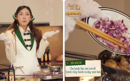 Hoa hậu Lương Thùy Linh nấu thịt rang cháy cạnh mà bị dân mạng "bóc phốt": Thực hư thế nào?