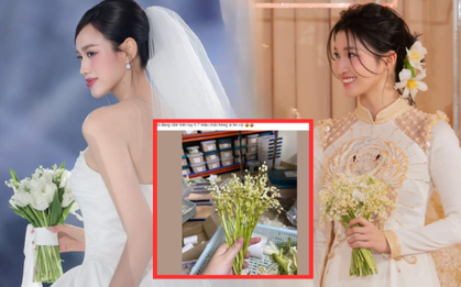 Xôn xao vài cành hoa héo giá 7 triệu đồng: Bí ẩn đằng sau loài hoa được nhiều sao Việt chọn làm hoa cưới