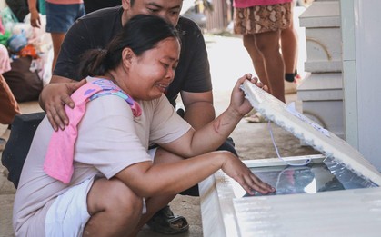 Kalmaegi - cơn bão chết chóc nhất 2025 đổ bộ 8 lần: Tang thương hằn in trên những khuôn mặt người thân nhận thi thể