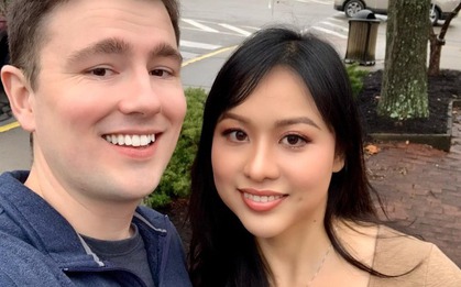 Yêu xa nửa vòng trái đất, chàng sinh viên Mỹ dồn hết học bổng để cưới vợ Việt