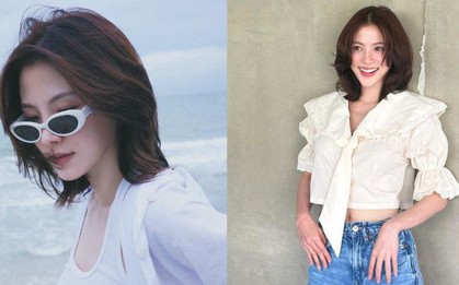 Nữ chính phim Chiếc lá cuốn bay mặc siêu đẹp ở tuổi U35 nhưng nhan sắc khi cắt tóc ngắn mới tuyệt đỉnh