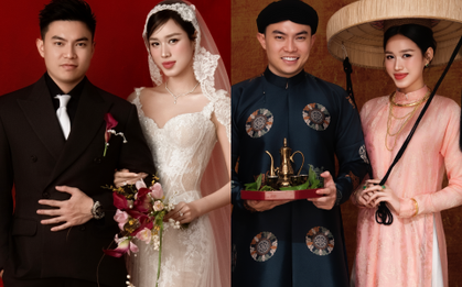 1 ngày trước đám cưới Đỗ Hà và thiếu gia: Lộ full 4 bộ ảnh cưới "100 điểm", dàn sao Việt nôn nao đổ bộ