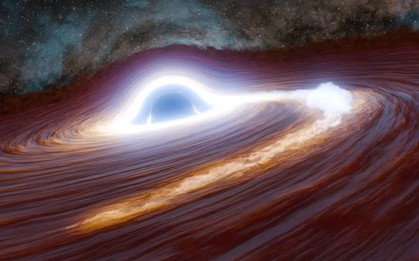Lỗ đen phát ra vụ bùng sáng tương đương 10.000 tỷ Mặt Trời