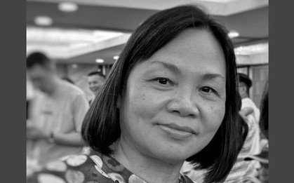 Người phụ nữ anh hùng trong đám cháy ở Hong Kong (Trung Quốc)