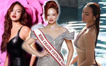 Sắc vóc nóng bỏng của Á hậu đại diện Việt Nam tham dự Miss Charm 2025