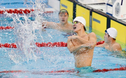 Ngắm trai 6 múi Trần Hưng Nguyên bơi "out trình" ở SEA Games, giành HCV cho Việt Nam