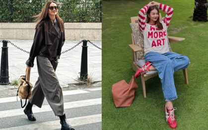 Phạm Thanh Hằng mặc gì cũng trẻ trung là nhờ 4 mẫu giày hack tuổi