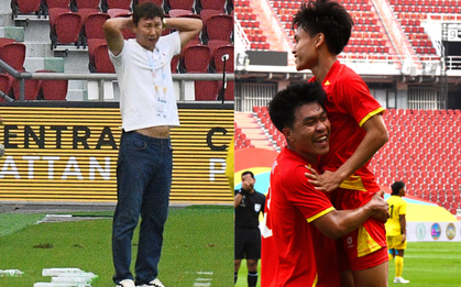 Chỉ đạo U22 Việt Nam cực căng, HLV Kim Sang-sik lộ luôn "bụng nước lèo"