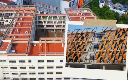 Lại thêm tin vui cho phụ huynh - học sinh Hà Nội: 1 ngôi trường mới, thiết kế rực rỡ, trị giá 250 tỷ đồng SẮP XÂY XONG!