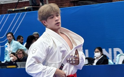 Cận cảnh visual cực phẩm của võ sĩ Việt Nam tại SEA Games, chiều cao 1m83 lý tưởng, nhìn body mới choáng