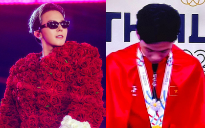 Võ sĩ Việt Nam vừa nhận huy chương vàng tại SEA Games 33 có 1 chi tiết khiến G-DRAGON được "thơm lây"