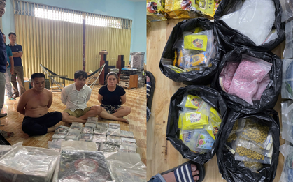 Phá đường dây ma tuý có tổ chức xuyên quốc gia: Thu 174 kg ma túy tổng hợp, 10 bánh heroin, 300 gói ma tuý dạng nước vui