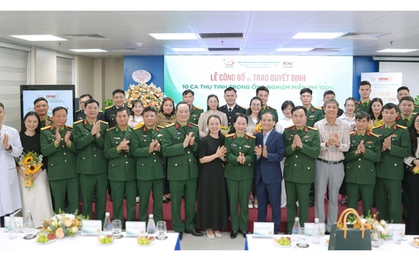 Miễn phí 100% 10 ca thụ tinh trong ống nghiệm cho quân nhân hiếm muộn năm 2025