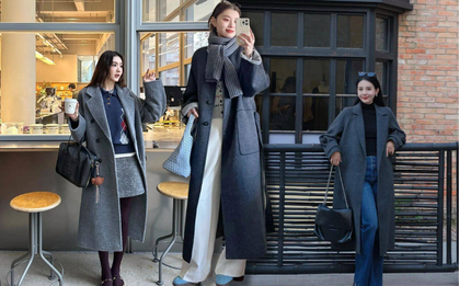 16 công thức diện áo khoác xám "hack dáng" tuyệt đối: Từ công sở đến dạo phố đều đẹp như phim Hàn