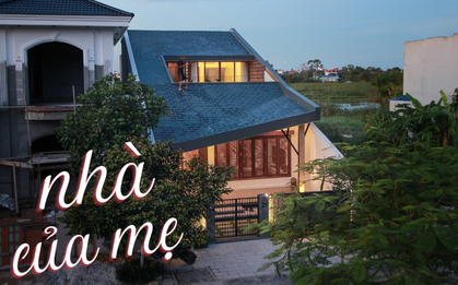 10 năm xa mẹ và món quà khiến ai cũng lặng người: Con trai xây căn nhà nhỏ gom lại cả một đời yêu thương
