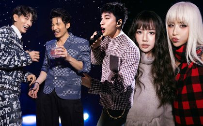 Loạt ảnh chưa được công bố bên trong siêu sự kiện Louis Vuitton: HIEUTHUHAI hát quá tình và tương tác hiếm có của dàn sao xịn