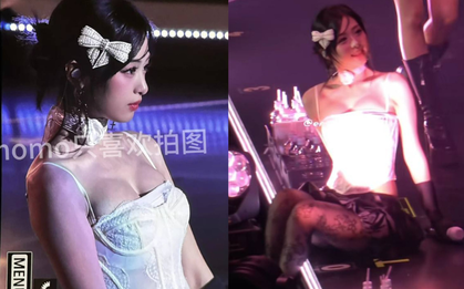Nữ idol 18 tuổi mặc đồ quá bạo, fan bức xúc