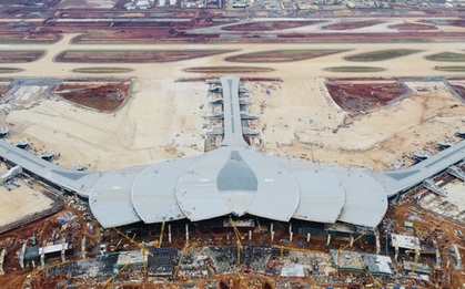 Hình ảnh sân bay Long Thành trước giờ đón chuyến bay đầu tiên