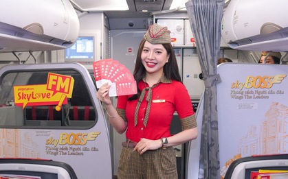 Ngập tràn quà tặng trên những chuyến bay Vietjet mùa lễ hội Giáng sinh 2025