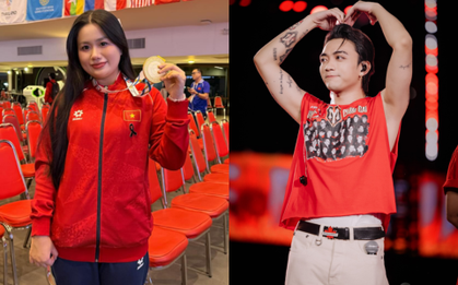 Kỳ Duyên giành HCV SEA Games, SOOBIN liền "sĩ tận nóc"