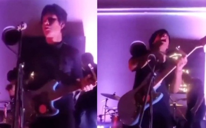 Bị điện giật, nam ca sĩ ngã gục trên sân khấu