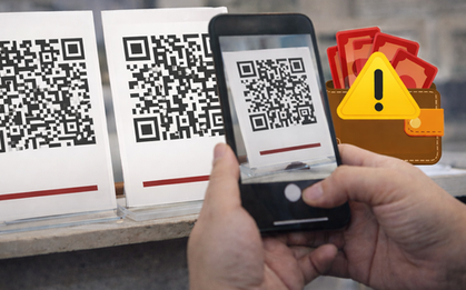 Người dân hay quét mã QR chuyển tiền cẩn trọng: Tiền trong tài khoản có thể "bay sạch" vì lý do này!