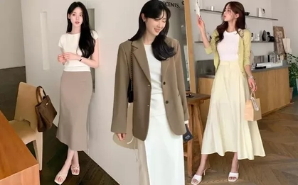 Chân váy sáng màu mix cùng với 5 mẫu áo này thì không thể xuất sắc hơn