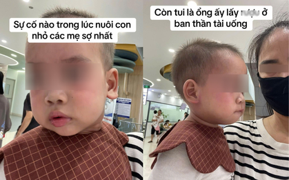 Tưởng bệnh lạ, mẹ hớt hải đưa con vào bệnh viện, hóa ra là bé đã làm 1 việc "động trời" trên bàn thờ