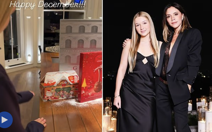 Tiểu thư Harper Beckham được mẹ tặng loạt quà Giáng sinh sang chảnh, chuẩn con nhà tài phiệt