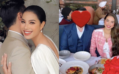 Hoa hậu Phạm Hương xóa ảnh chụp chung với chồng đại gia?