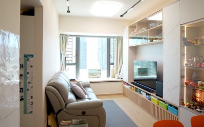 Giúp việc sống cùng nhà, gia chủ chi 1,5 tỷ cải tạo căn hộ 52m²