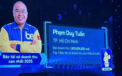 Xôn xao bức ảnh tài xế doanh thu 1,6 tỷ đồng, Be nói gì?
