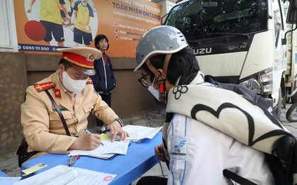 Công an Hà Nội gửi danh sách hơn 2.000 học sinh vi phạm giao thông cho Sở giáo dục