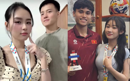 Những cô nàng "số hưởng" nhất, không cần đá SEA Games vẫn có HCV, vợ Thanh Nhàn có màn "flex" chất lừ