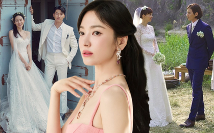 Kbiz 4 mùa 4 đám cưới thế kỷ: Buồn nhất là Song Hye Kyo, giờ đứng nhìn 2 tình cũ tên "Bin" hạnh phúc