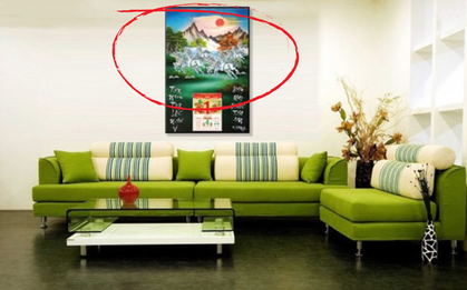 Vị trí ĐẠI KỊ khi treo lịch năm mới 2026