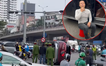 Tài xế Doãn Việt Cường trong vụ lật xe ở Ngã Tư Sở bị tạm giữ tội gì?