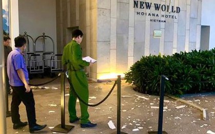 Người nước ngoài nghi rơi lầu ở New World Hoiana, camera ghi cảnh 2 người vội vã rời đi