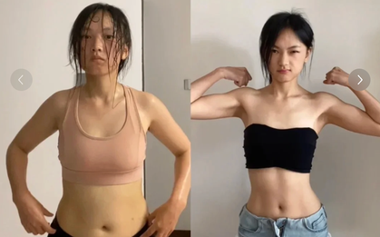 Mãi không hết béo, cô gái tìm ra 3 cách đốt mỡ giảm liền hơn 10kg