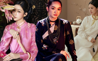 Gạt đi kiểu áo “thị phi”, nhiều local brand vẫn tinh tế tái hiện áo dài Ngũ thân cảm hứng từ "Người vợ cuối cùng"