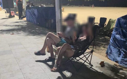 Cặp đôi có hành động phản cảm trên ghế ở bãi biển khiến du khách "nóng mắt", cảnh sát vào cuộc điều tra
