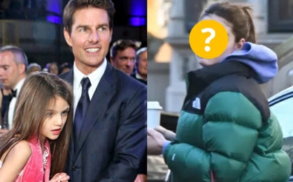 Nhan sắc Suri Cruise tuổi 19 gây hoang mang