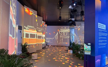 Hà Nội nghìn năm "hiện lên" bằng ánh sáng, công nghệ tại triển lãm "Hà Nội Rạng Rỡ - Ánh sáng và Di sản"